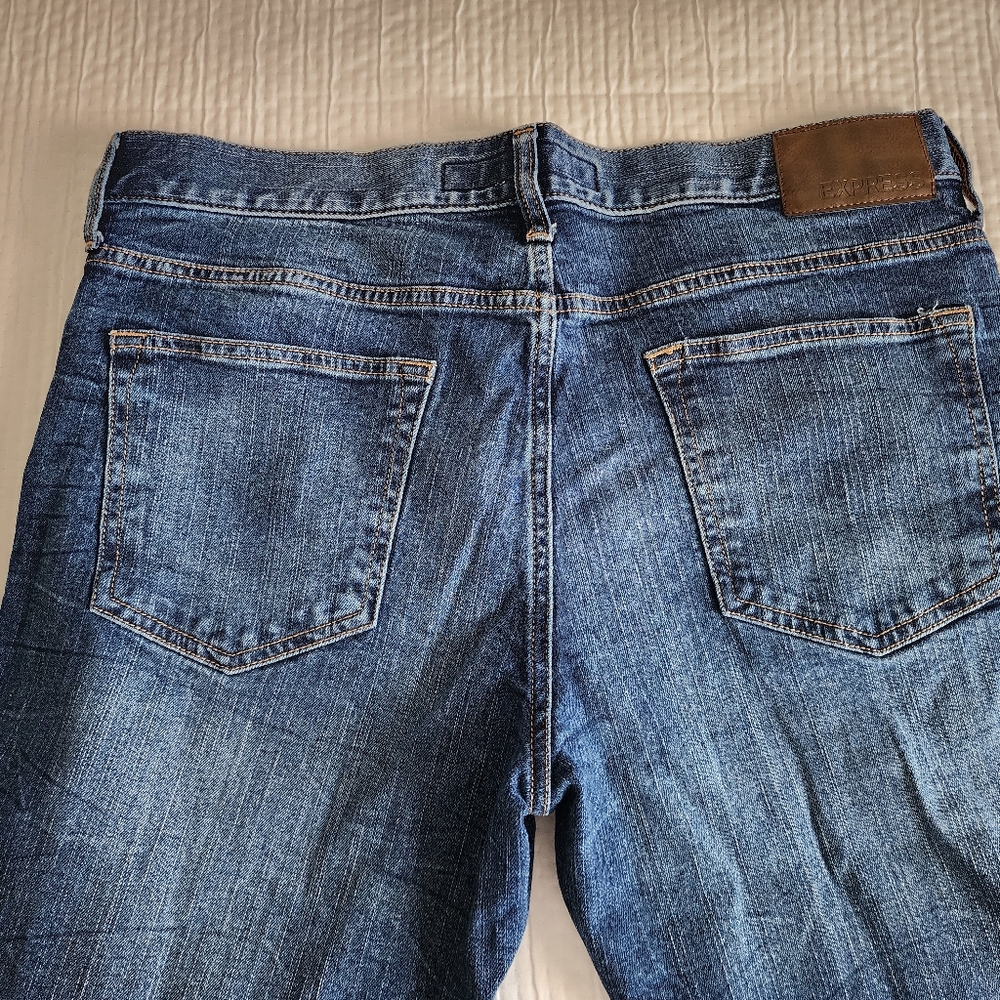 Express Jeans | Men’s Express Rocco Slim Fit Skinny Leg Jeans | Size: 34x32 - Picture 2 of 6